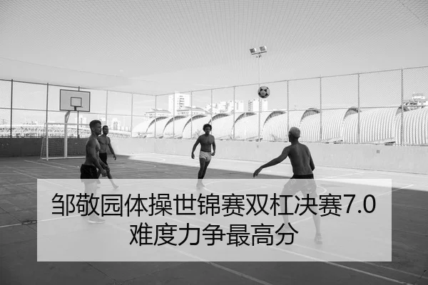邹敬园体操世锦赛双杠决赛7.0难度力争最高分